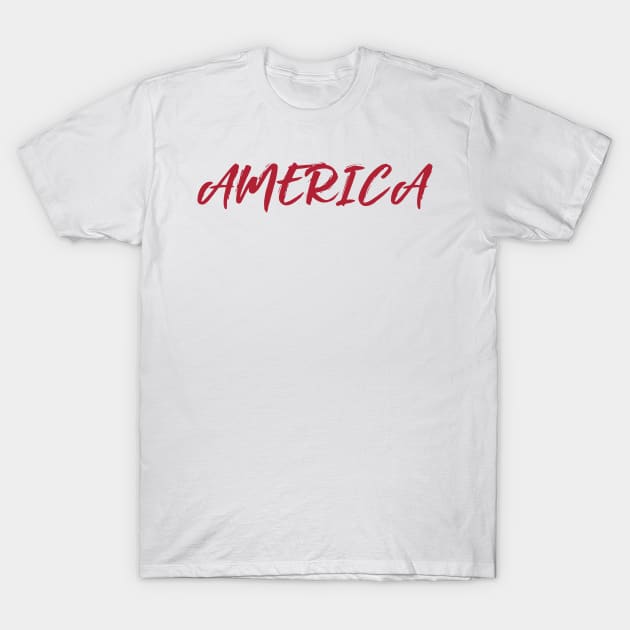 America 4th of july T-Shirt by TheBlendedRack